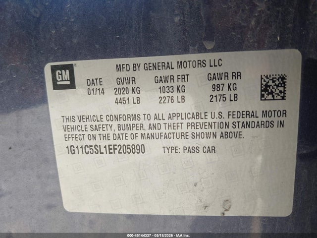 Chevrolet Malibu 1lt