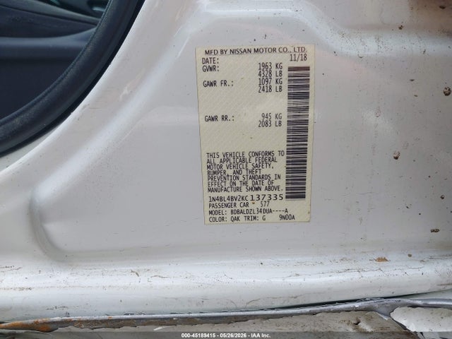 Nissan Altima 2.5 S