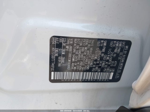 Nissan Rogue Sv Intelligent Awd