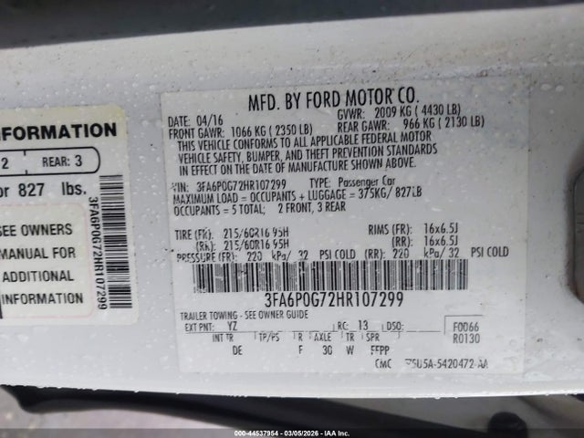 Ford Fusion S