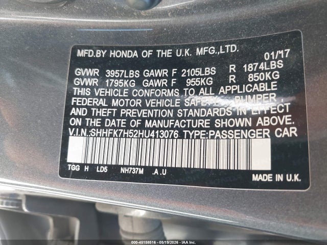 Honda Civic Ex