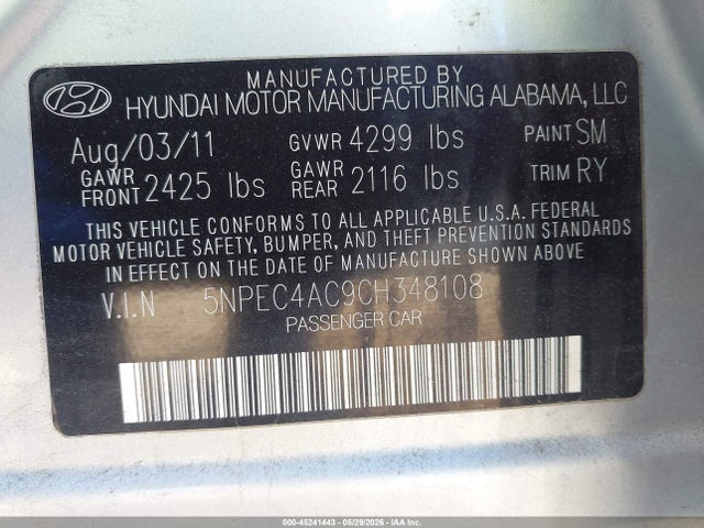 Hyundai SONATA Limited