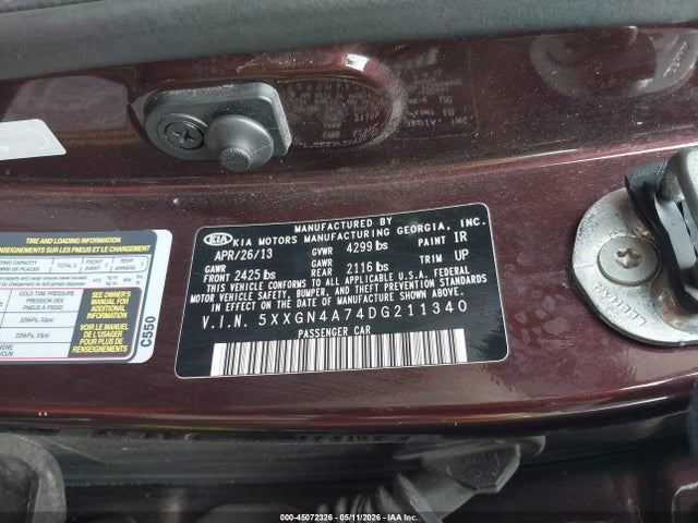 Kia Optima Ex