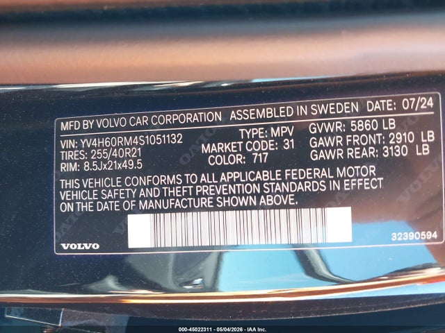 Volvo Xc60 Plug-in Hybrid