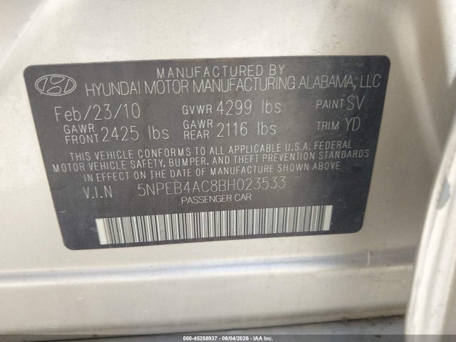Hyundai SONATA Gls