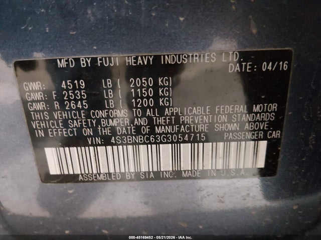 Subaru Legacy 2.5i Premium