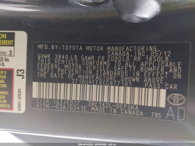 Toyota Corolla S