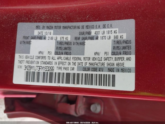 Mazda Mazda3 I Sport