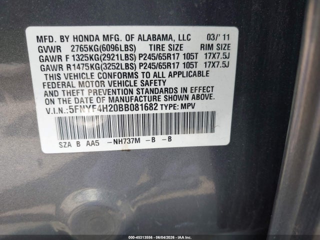 Honda Pilot Lx