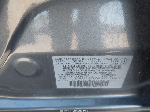 Nissan Versa 1.6 S