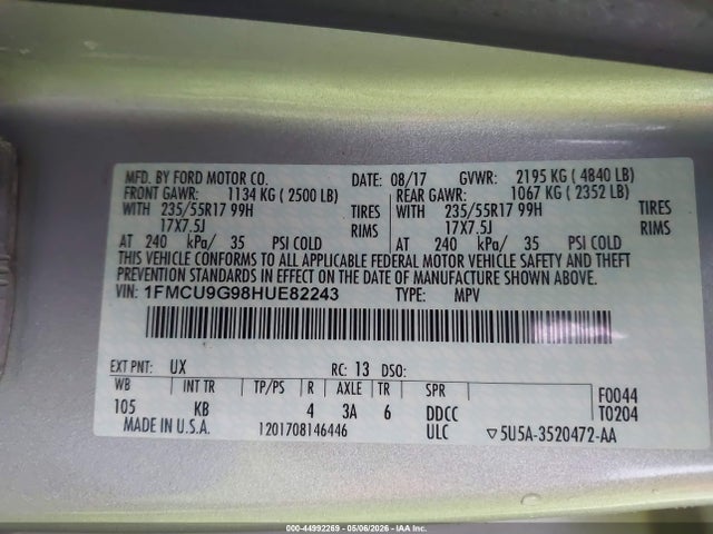 Ford Escape Se