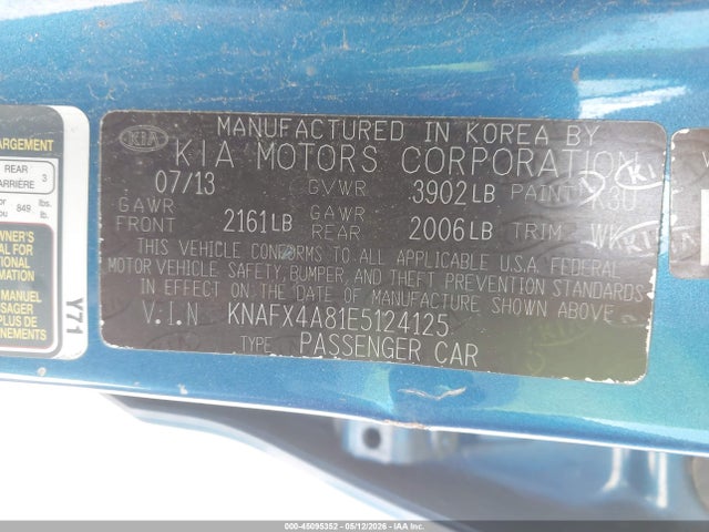 Kia Forte Ex