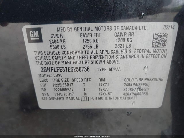 Chevrolet Equinox 1lt
