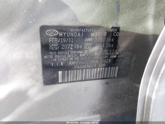 Hyundai ELANTRA Gls (ulsan Plant)