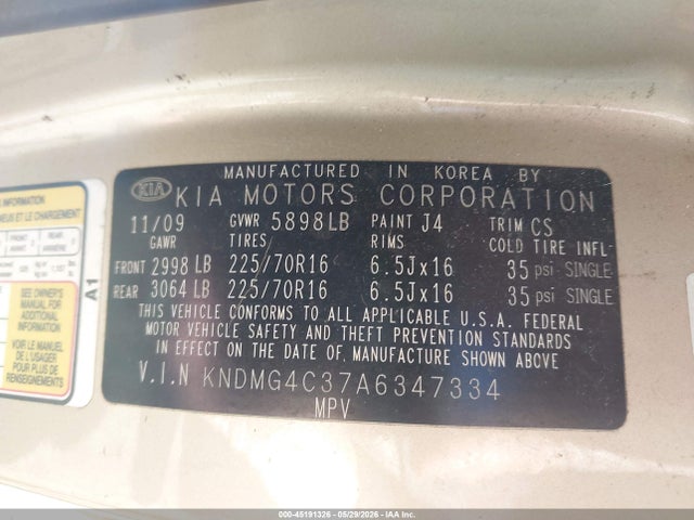 Kia Sedona Lx
