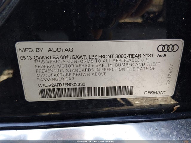Audi A8 4.0t