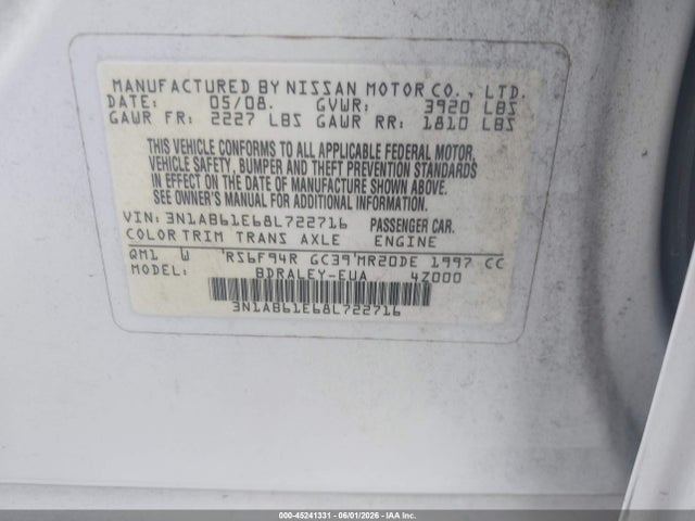 Nissan Sentra 2.0s