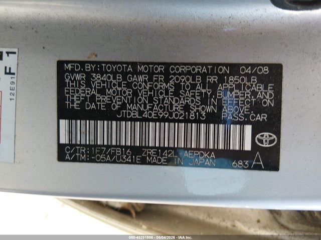 Toyota Corolla Le