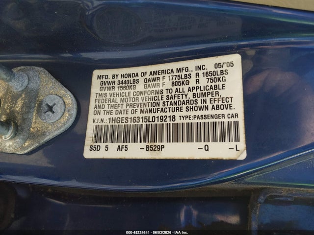 Honda Civic Vp
