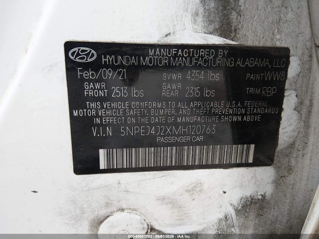 Hyundai SONATA Sel Plus