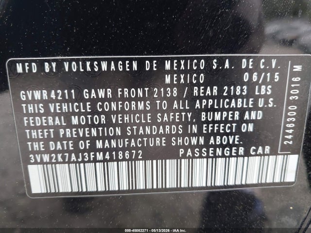 Volkswagen Jetta 2.0l S