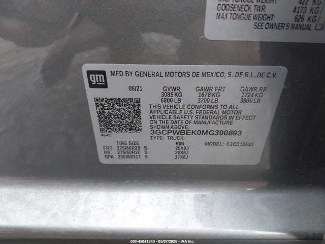 Chevrolet Silverado 1500 2wd  Short Bed Custom