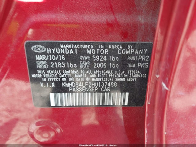 Hyundai ELANTRA Se