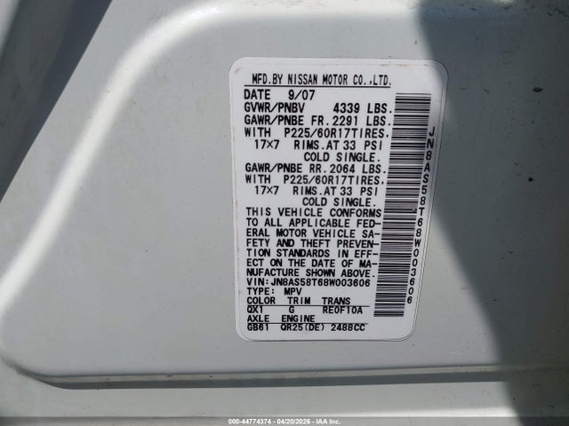 Nissan Rogue Sl