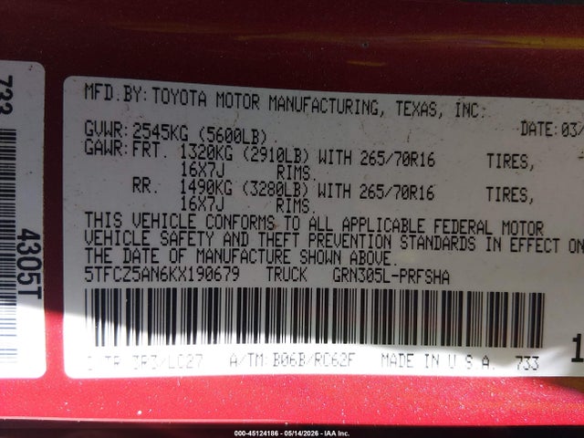 Toyota Tacoma Trd Off Road