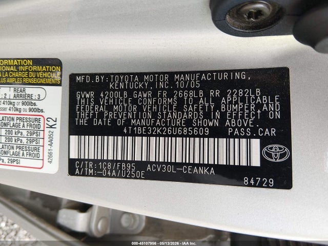 Toyota Camry Le