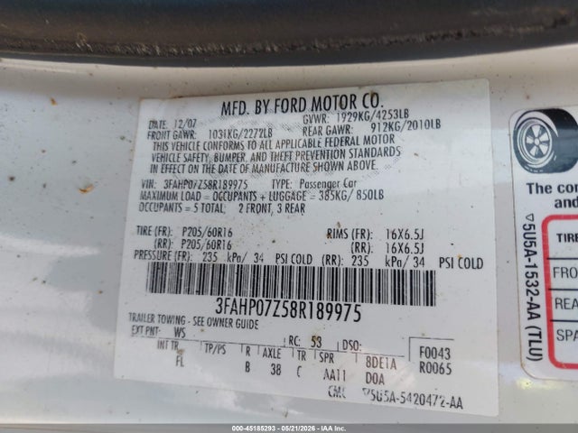 Ford Fusion Se
