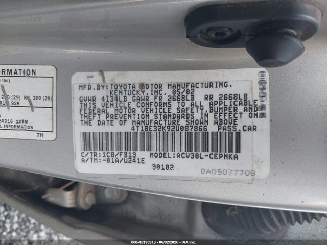 Toyota Camry Le