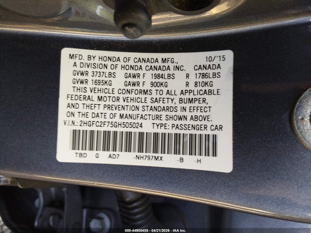 Honda Civic Ex