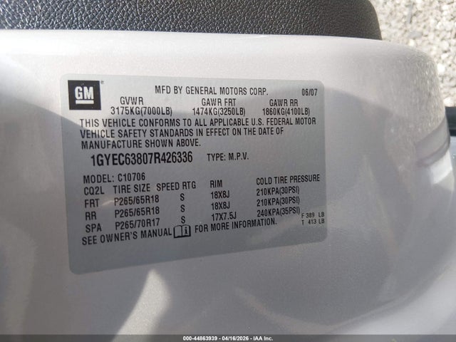 Cadillac Escalade Standard