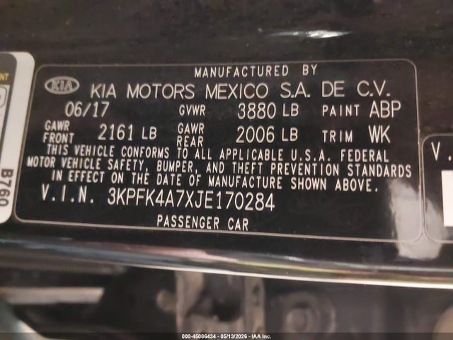 Kia Forte Lx