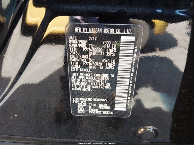 Nissan Armada Sl