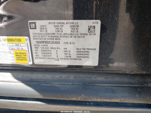 GMC Acadia Sle-2