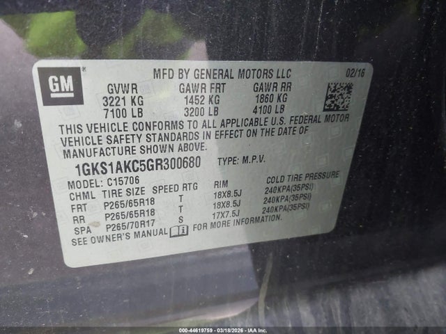 GMC Yukon Sle