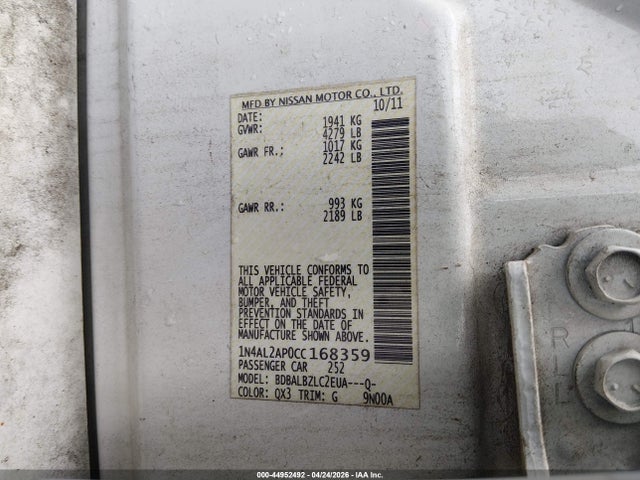 Nissan Altima 2.5 S