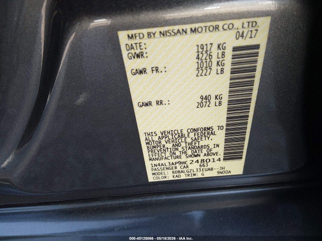 Nissan Altima 2.5 S