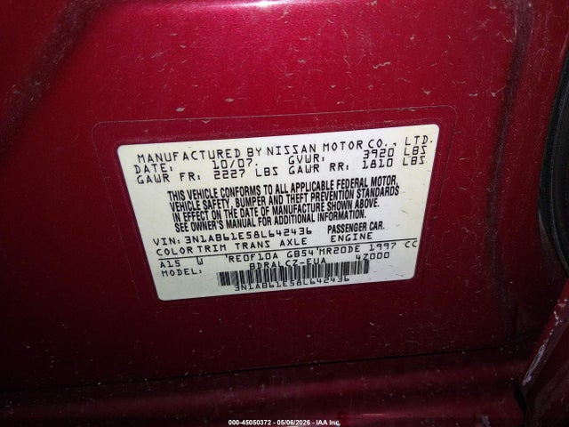 Nissan Sentra 2.0