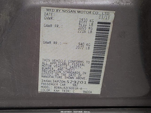 Nissan Altima 2.5 S