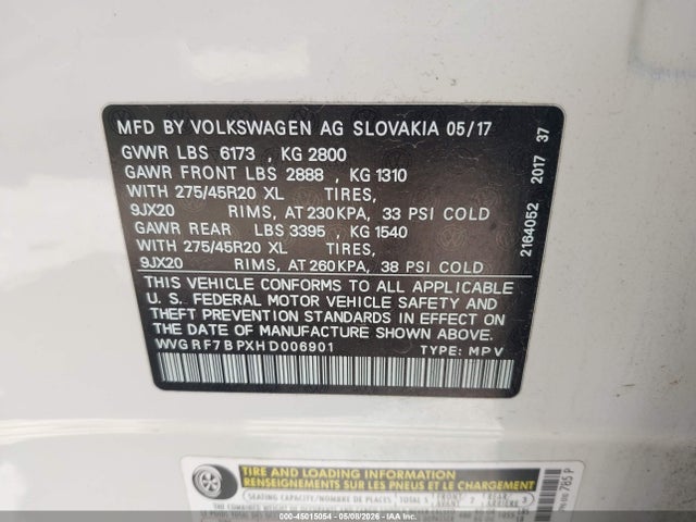 Volkswagen Touareg V6 Wolfsburg Edition