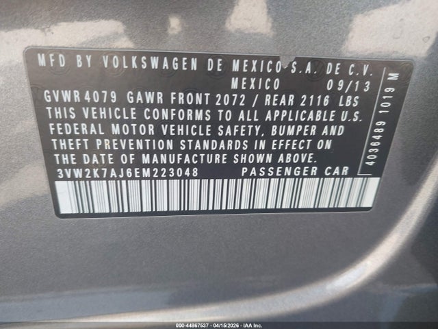 Volkswagen Jetta 2.0l S