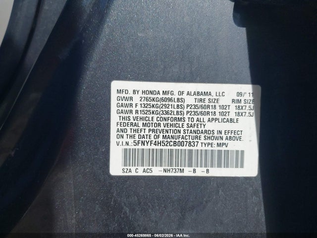 Honda Pilot Ex-l
