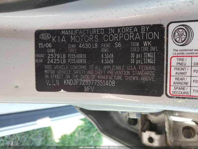 Kia Sportage Lx V6