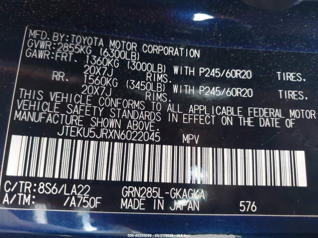 Toyota 4Runner Limited