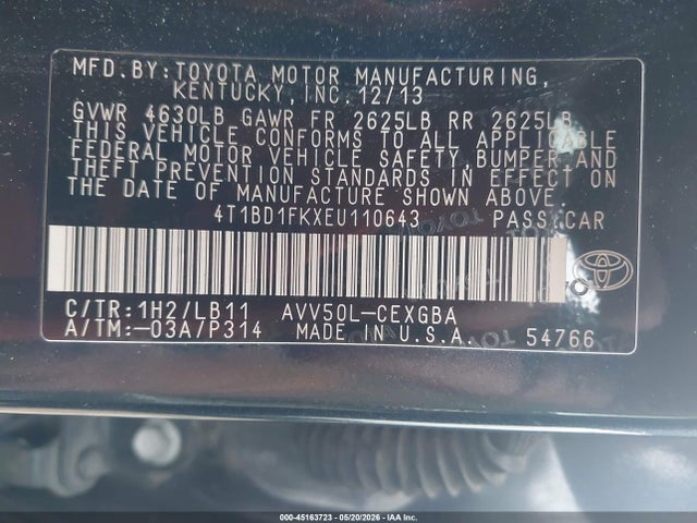 Toyota Camry Xle