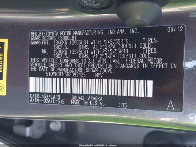 Toyota Highlander Limited V6