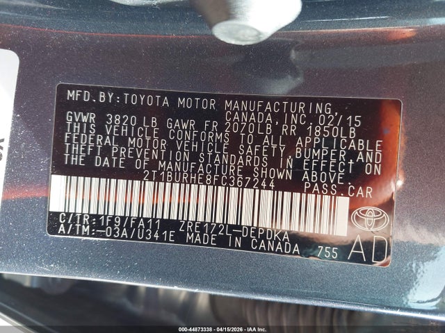 Toyota Corolla L